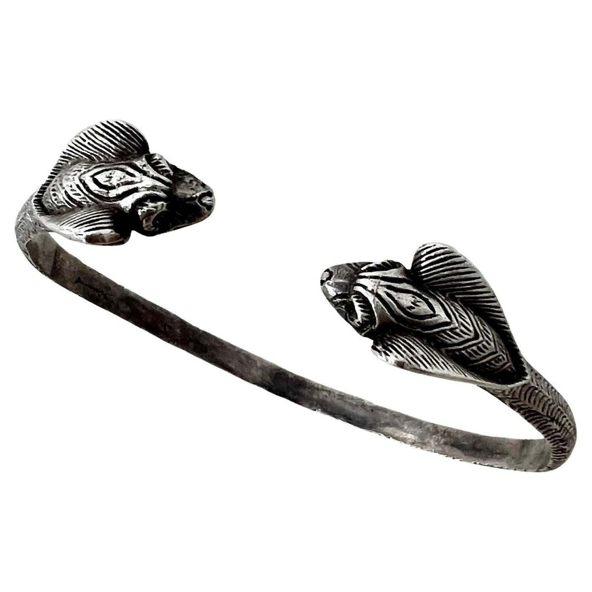 Large Cobra Bracelet- Silver main image 1