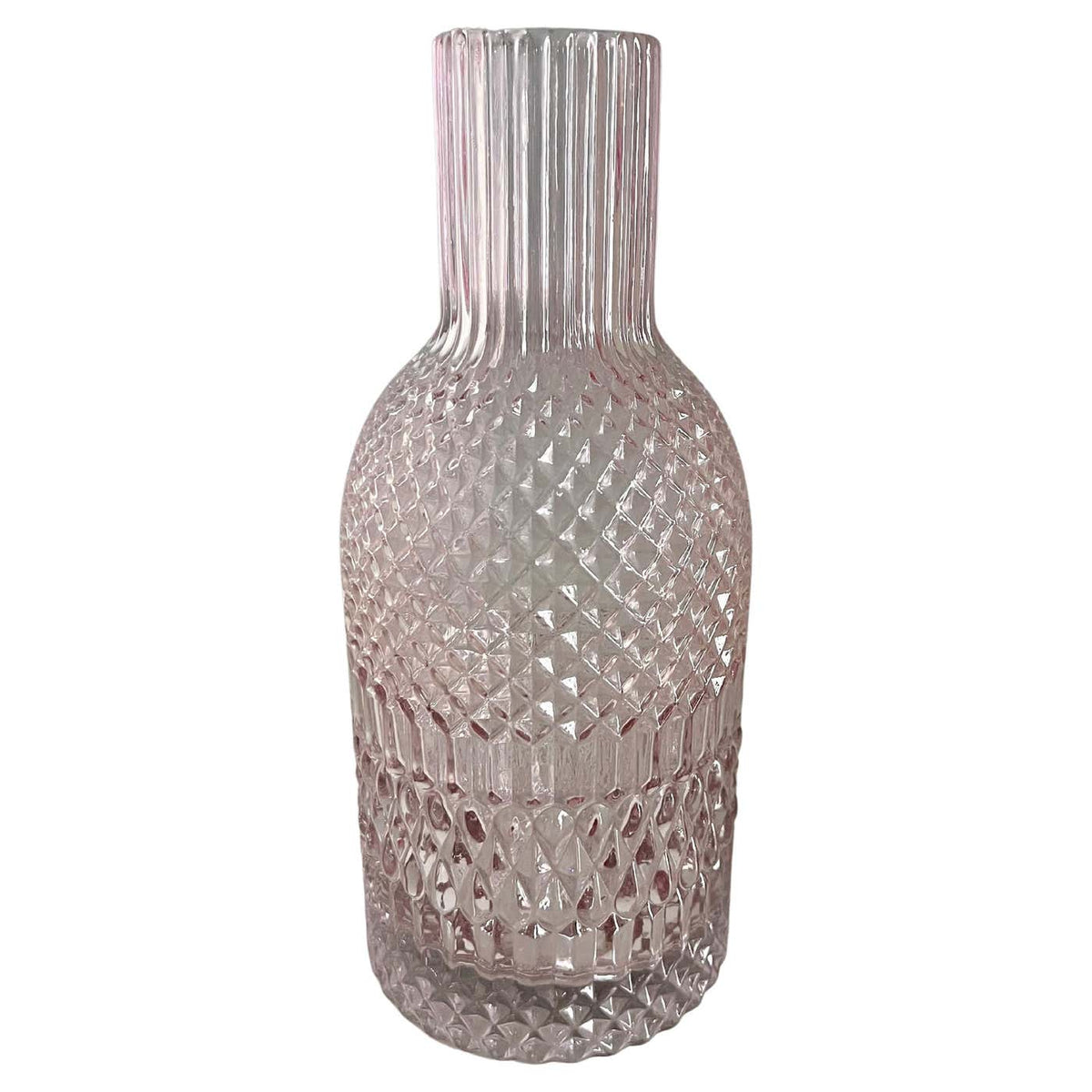 Pink Cut Glass Water Pitcher – DarrenRansdellDesign